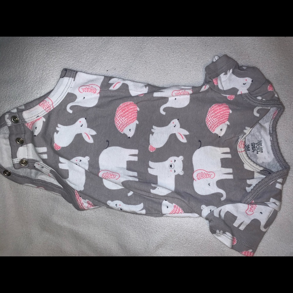 3M Short Sleeve Bodysuit